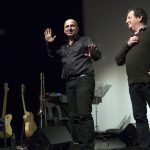 Jan Jouvert et Patrick Mirales lors du ciné concert - RCC 2017 
crédit : Patrice Terraz