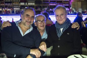 Antoine Duléry (comédien), Gérard Camy (président de Cannes Cinéma) et Daniel Prévost (acteur)
crédit : Patrice Terraz