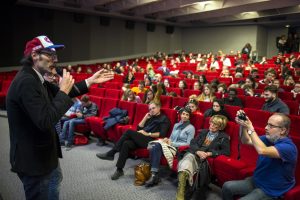 Philippe Rebbot, acteur, lors de la séance de "le Vent du nord" - RCC 2017
crédit : Patrice Terraz