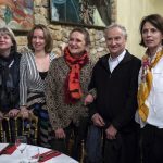 Les journalistes et critiques cinéma Ariane Allard, Anne-Claire Ciuetat, et Isabelle Danel avec le couple Prévost - RCC 2017 
crédit : Patrice Terraz